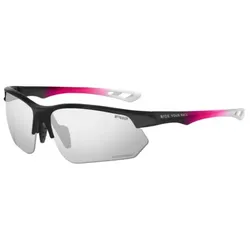 R2 Drop Brille matt schwarz/rosa/weiß/klares Glas