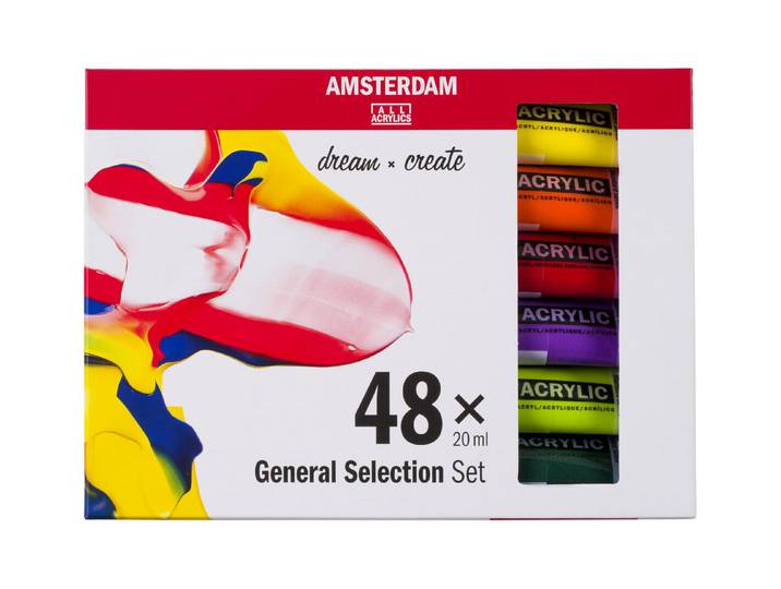 Amsterdam Acryl Set 48X20 ml