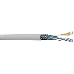 RS PRO, Kabelleitung, Datenkabel, 2-paarig 0,22 mm2 Ø 7.90mm, Kup (100 m)
