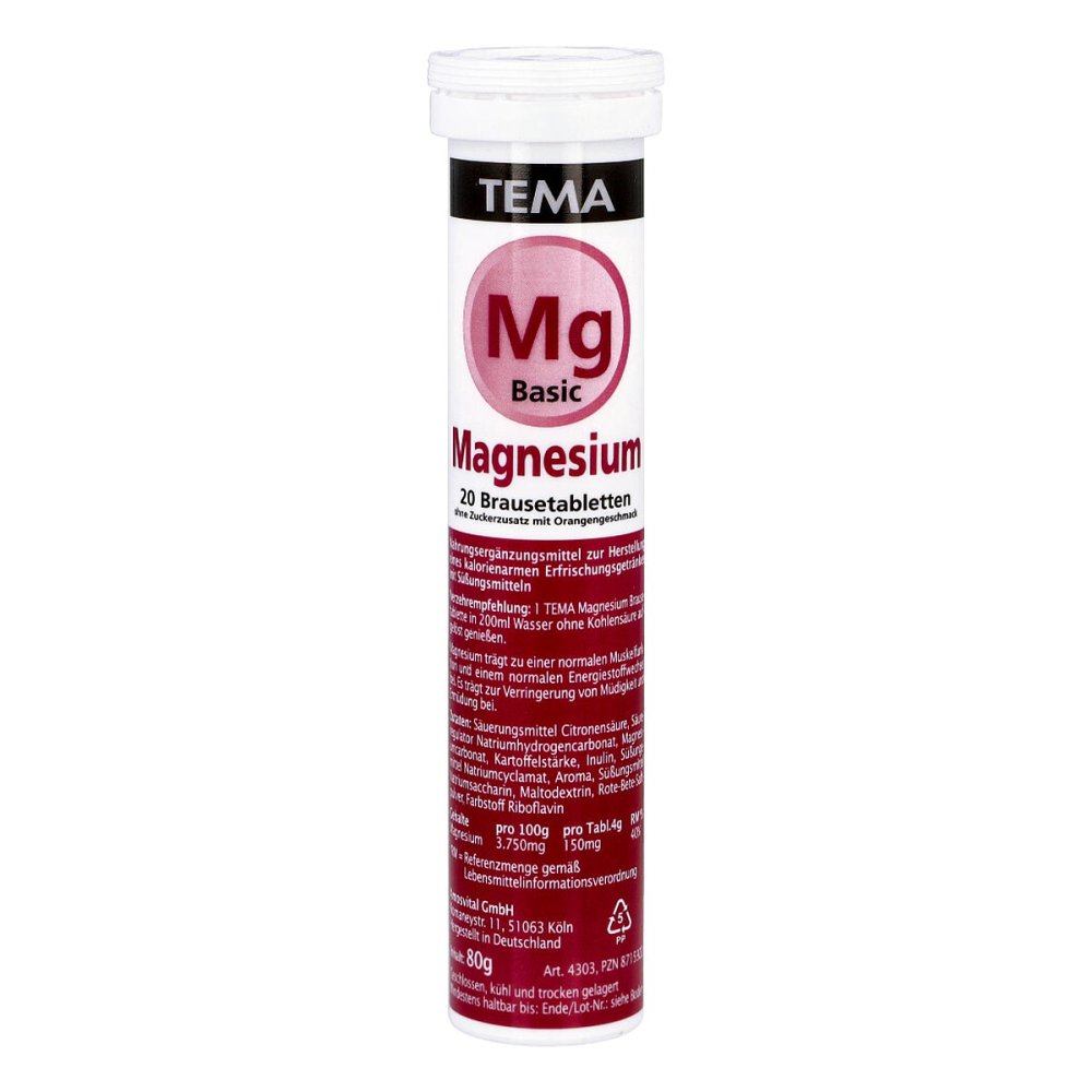 AMOSVITAL GmbH Magnesium Brausetabletten 08715922
