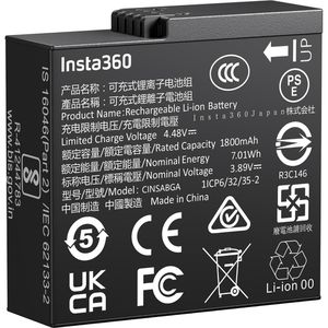 Insta360 Insta360 CINSABGA Action-Cam-Akku, für  Ace Pro 2, Li-Ion 3,89 V / 1800 mAh