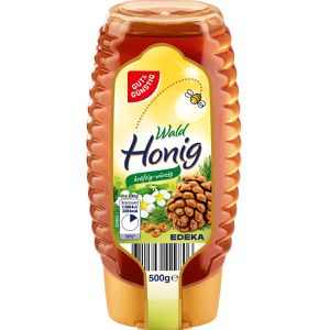 Gut&Günstig Honig Waldhonig, flüssig, in Spenderflasche, 500 g