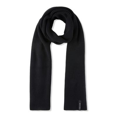 Schal FALKE "FALKE Schal", Damen, Gr. onesize, schwarz (3000), Modetücher Schal