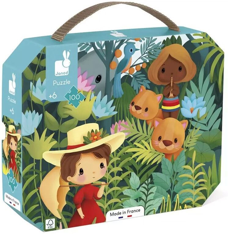 Puzzle 100 pcs Inspiré de Rousseau - Janod