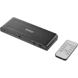 SpeaKa Professional SP-HDA-550 4 Port HDMI-Switch ARC (Audio Return Channel) 409, Switch Box