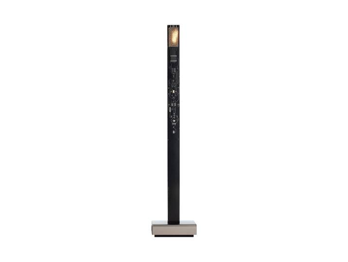 Ingo Maurer - Lampe de table My New Flame - Noir - Plastique - Designer Moritz Waldemeyer