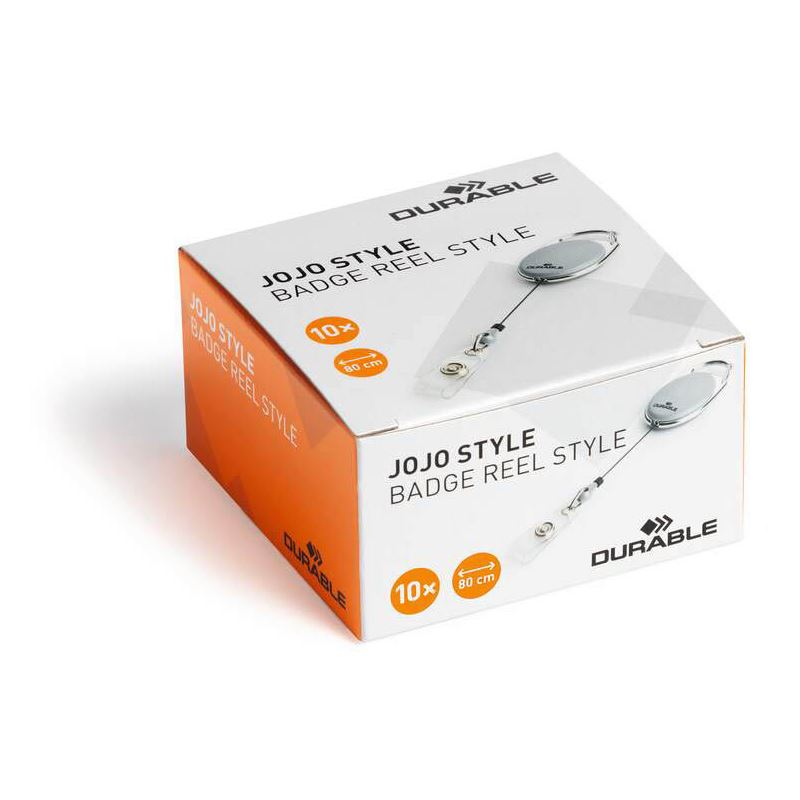 DURABLE Ausweishalter JOJO STYLE grau 10 St.