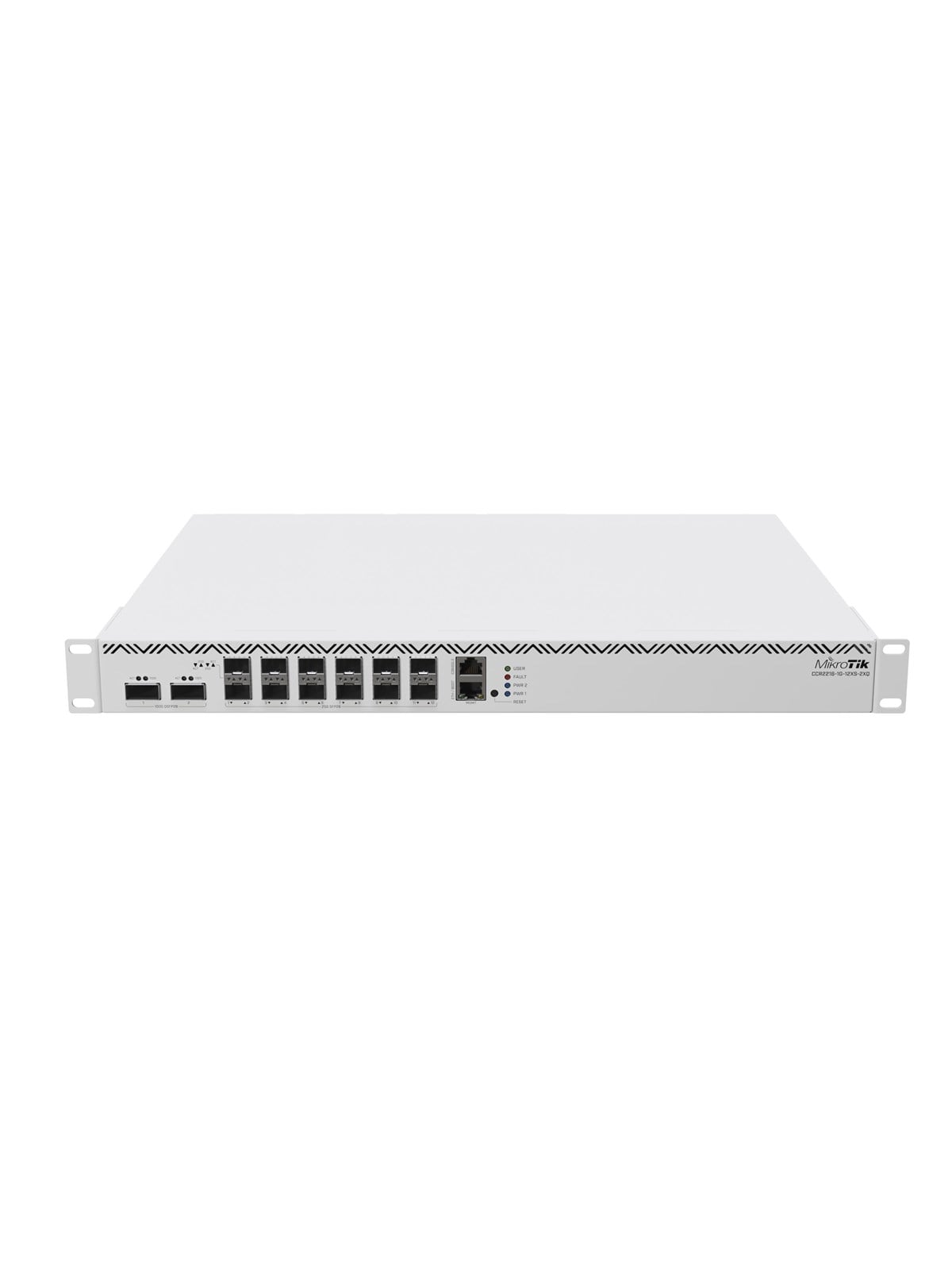 MikroTik Cloud Core Router CCR2216-1G-12XS-2XQ - router - desktop rack-mountable - Router