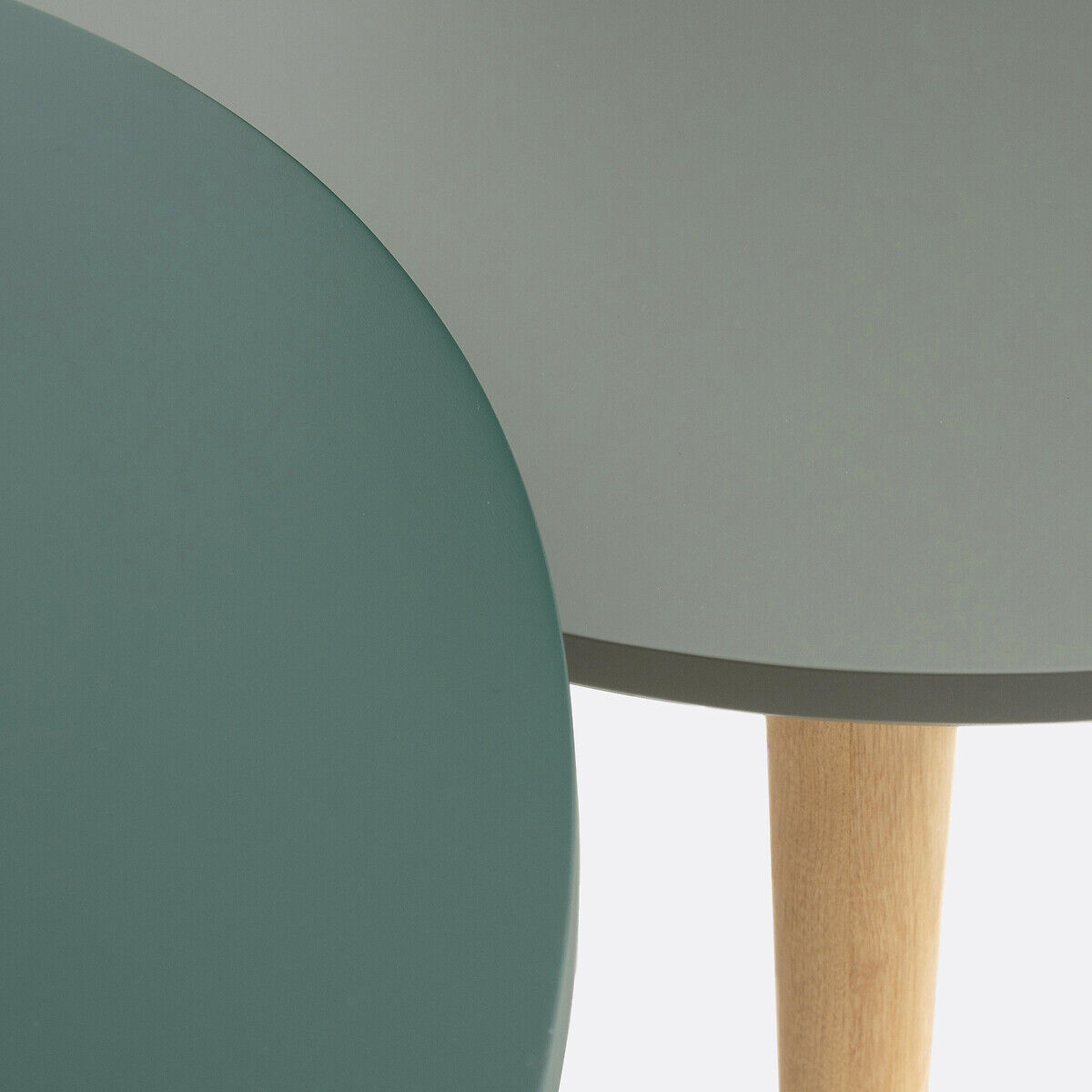 LA REDOUTE INTERIEURS Lot de 2 tables basses gigognes, Jimi
