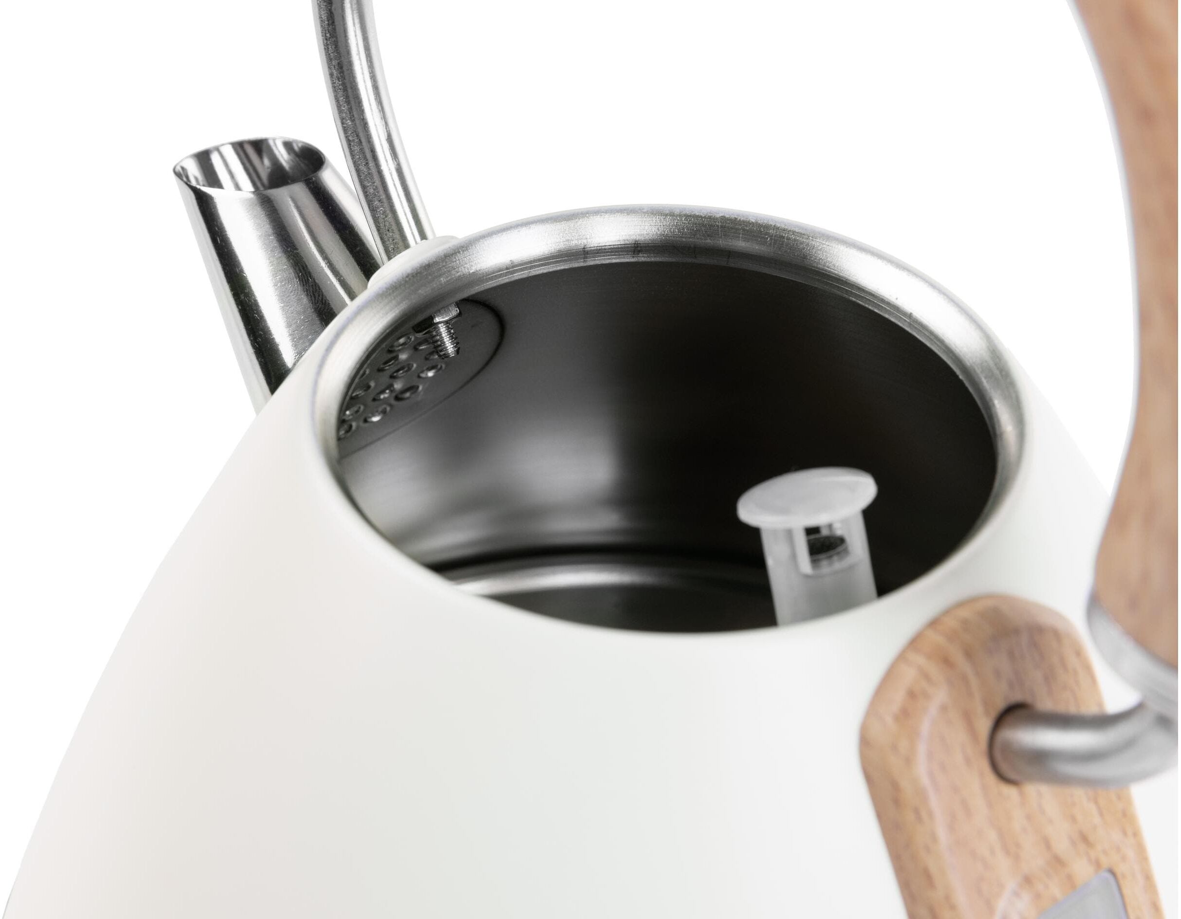 FURBER Wasserkocher "Bardot 3 l", beige (natur), Wasserkocher, Wasserkocher natur Einheitsgröße