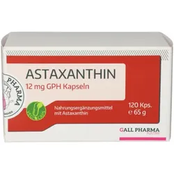ASTAXANTHIN 12 mg GPH Kapseln 120 St