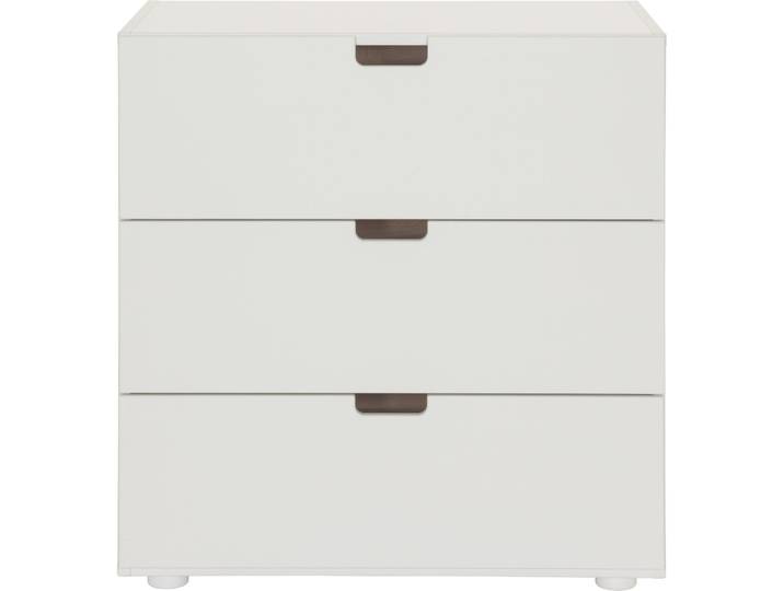 Kommode Elina weiss Buche B 70 H 70 cm