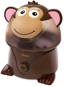 Crane 1 Gal. Adorable Cool Mist Humidifier for Rooms up to 500 sq. ft. - 1 Gallon