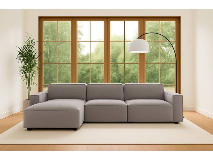 Kaiser Möbel Ecksofa Ecksofa Cursal L-Form – modular, modern, unvergleichlich bequem, Einzelsofa