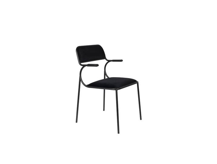 2er Set Zuiver Alba Armlehnenstuhl Metall/Polyester