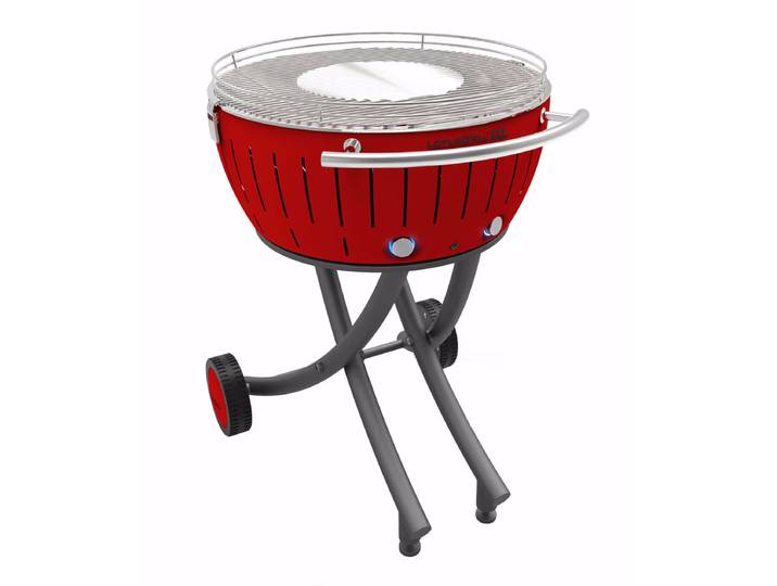 Lotusgrill XXL Rot Holzkohlegrill – Holzkohlegrill/Kohlegrill
