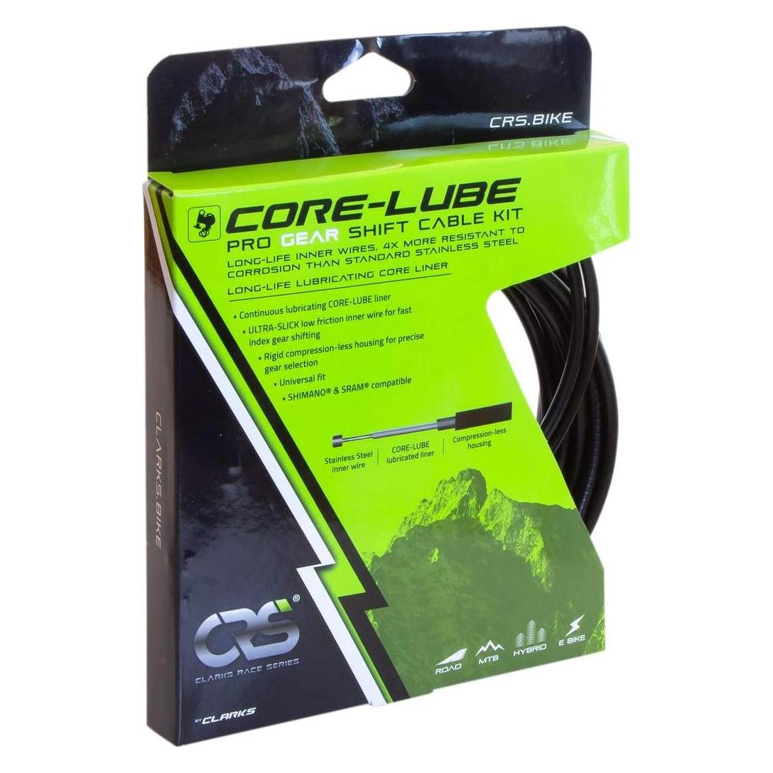 Clarks Kabelkabel-Set mit Race Series-Rüstung, Core-Blah Universal Pro Gear Shift Cable Kit, Univers (43436447)
