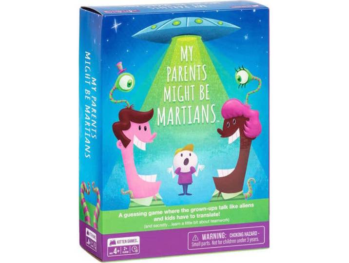Exploding Kittens Komen mijn ouders van Mars?