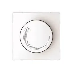 MertenZentralplatte für Drehzahlsteller, System Design, Lotosweiß