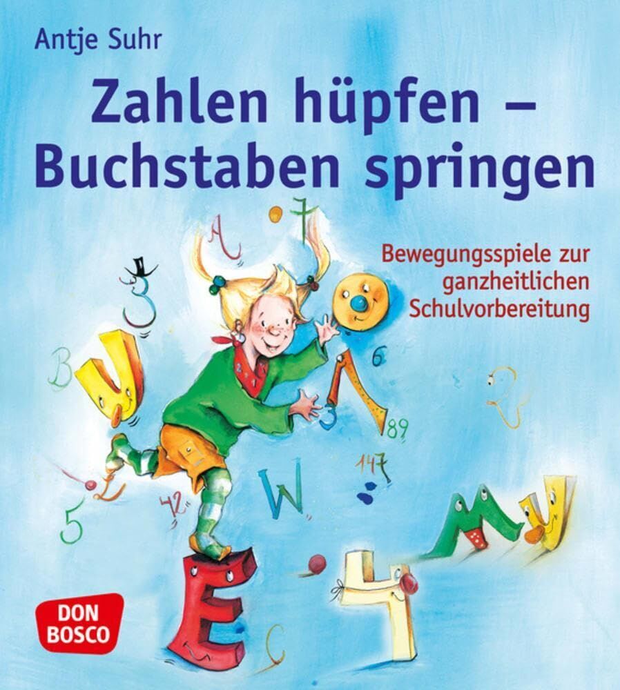 Antje Suhr - Zahlen hüpfen - Buchstaben springen - Preis vom 09.10.2026 07:28:09 h