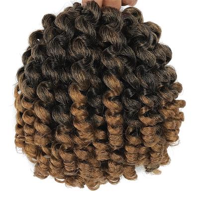 zauberstab locken häkeln zöpfe haar 8 zoll jamaikaner zauberstab locken ombre häkeln haar jamaikaner hüpfen häkeln zauberstab locken farbige häkeln zöpfe ringlet twist haarverlängerung häkeln haar für