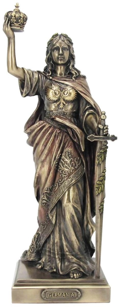 Veronese Design beeld Germania met Zwaard, 29 cm
