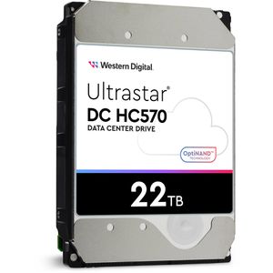 WesternDigital Festplatte WD Ultrastar DC HC570, 0F48155, 3,5 Zoll, intern, SATA III, 22TB, OEM