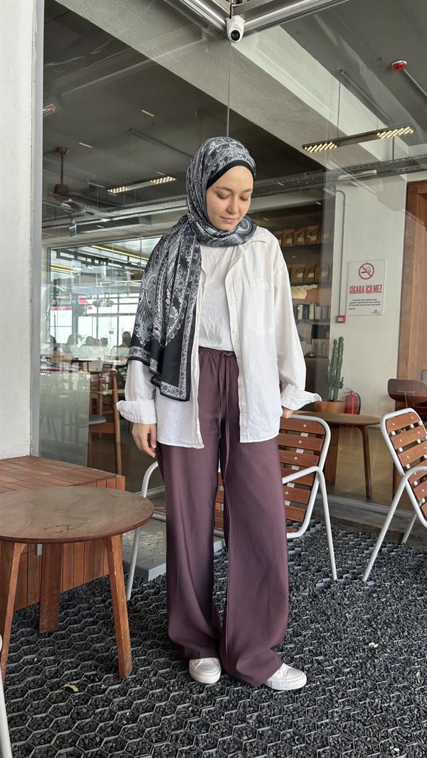 Damen Modal Locker Komfortabel Mit Taschen Locker Hose