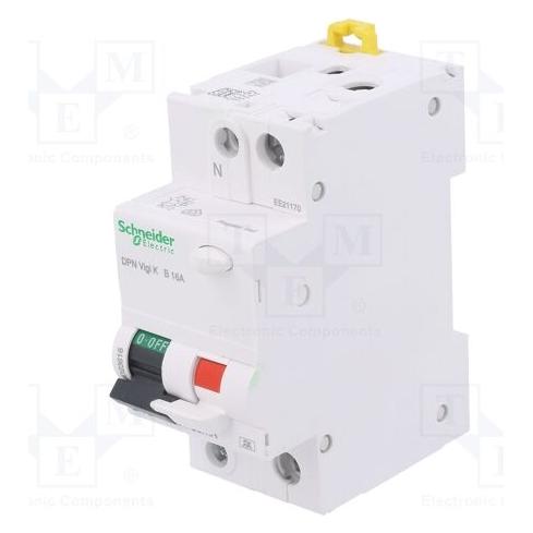 Schneider Fehlerstromschutzschalter DPN Vigi K 2P 16A B 0,03A A9D23616 (A9D23616)