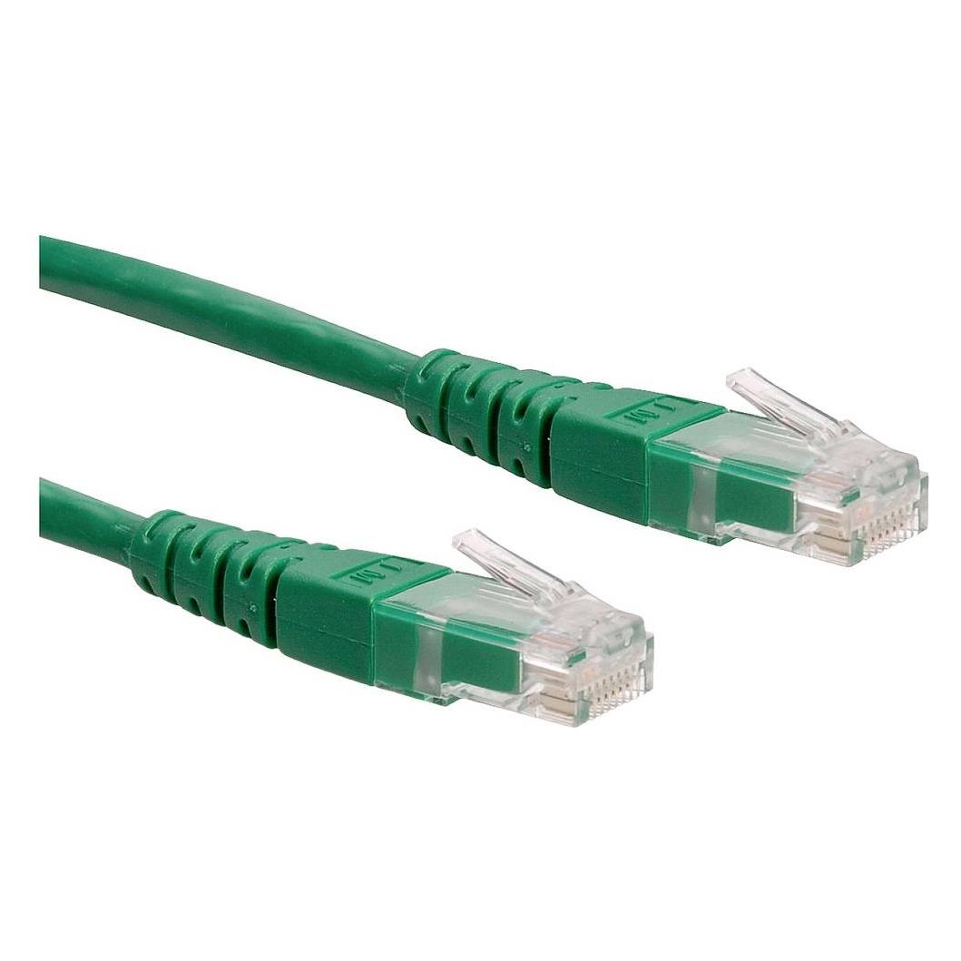 Roline UTP-Patchkabel Kat.6, grün, 1m (CAT6, 1 m) (21.15.1533)