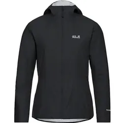 JACK WOLFSKIN Jack Wolfskin Damen Funktionsjacke TRAIL LIGHT HYBRID JKT W, Größe M in Schwarz Schwarz