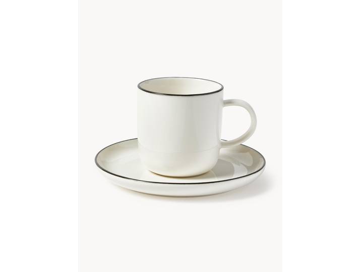 Tasses à café en porcelaine Facile, 2 pièces