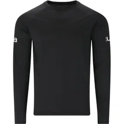 Elite Lab, Herren, Funktionsshirt, Langärmeliges Unterziehshirt (L), Schwarz
