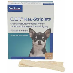 200 g C.E.T. Kaustriplets – kleine Hunde unter 10 kg