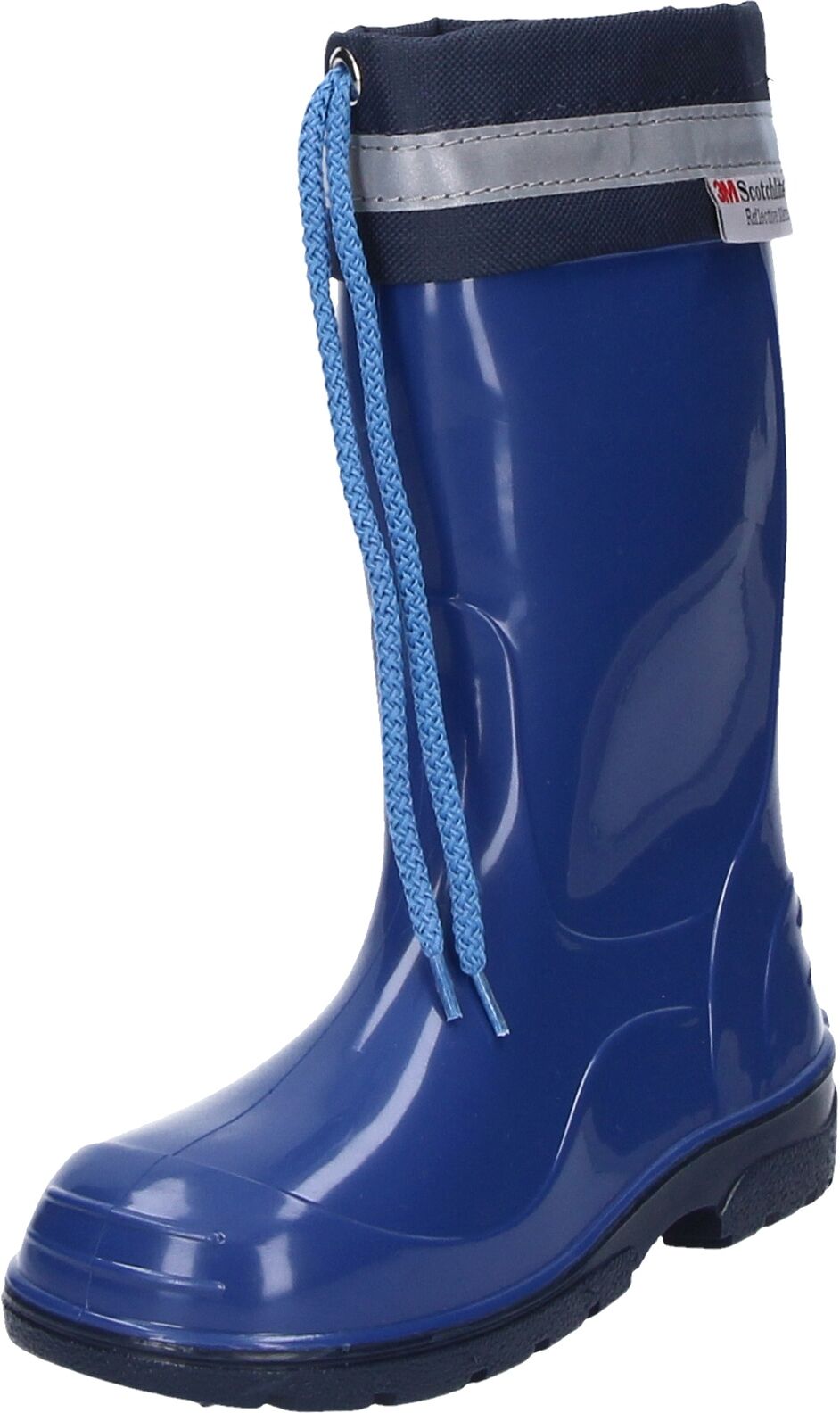 Gummistiefel BOCKSTIEGEL "Kim", Mädchen, Gr. 23, blau, Obermaterial: 100% PVC PVC., Schuhe Gummistiefel