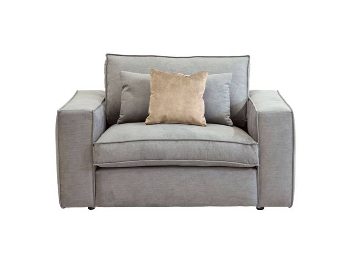Fauteuil CLOUD taupe et beige