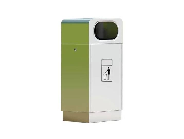 Hhmmei2024-23 Mülleimer Mülltonnen Mülleimer im Freien for den öffentlichen Straßenbereich Mülltonnenbox
