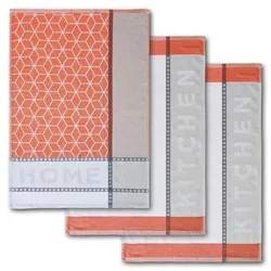 Dyckhoff Geschirrtücher Home & Kitchen 50,0 x 70,0 cm koralle