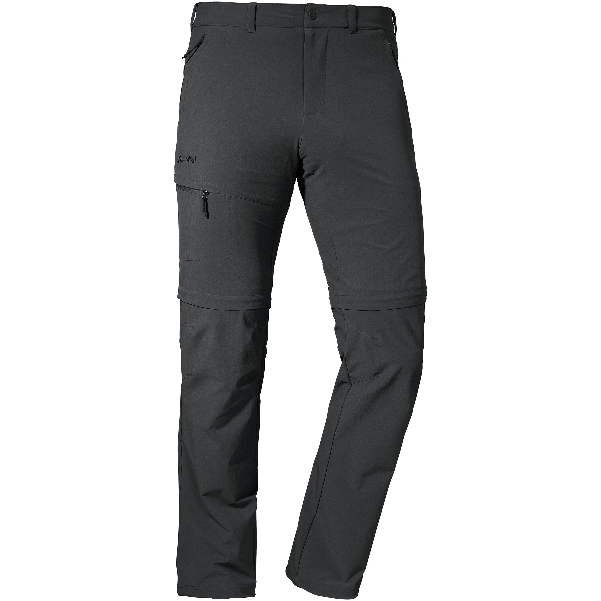 Schöffel Koper 1 Zip Off Hose Herren Zip-Hosen grau Größe L Camping Kühlend