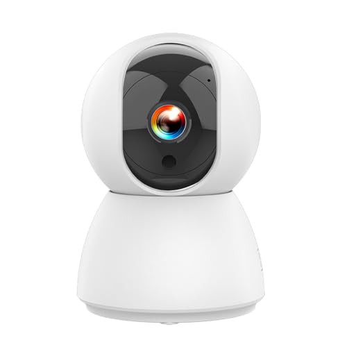 KYF Bedrade Binnencamera - Full HD 4MP - Draaibare Motorized PTZ met Geïntegreerde Sirene
