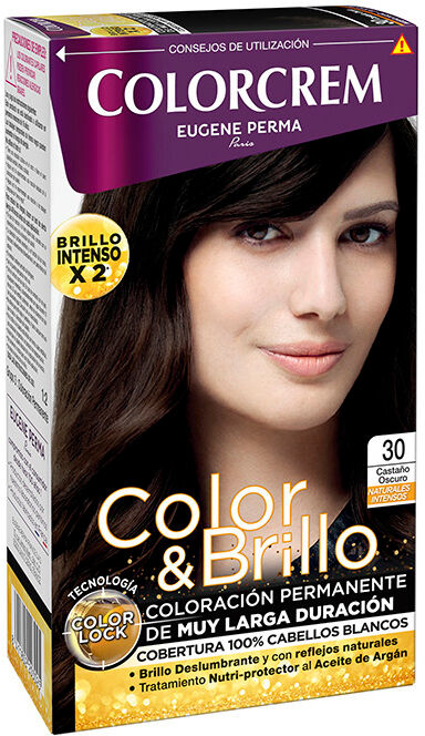 Eugène Perma ColorCrem Coloración Permanente 30 Castaño Oscuro
