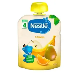 Nestle Nestlé Bolsita 4 Frutas 4m 90g