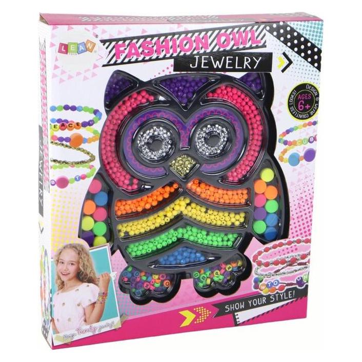 Lean Toys DIY Eulen-Schmuckherstellungsset 3000 Teile. (58222234)