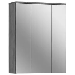 Spiegelschrank Blake 3-türig Rauchsilber