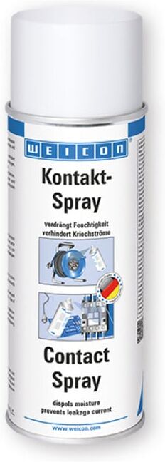 WEICON Kontakt-Spray, Pflege und Schutz von elektronischen Kontakten, 400 ml, transparent (11152400)