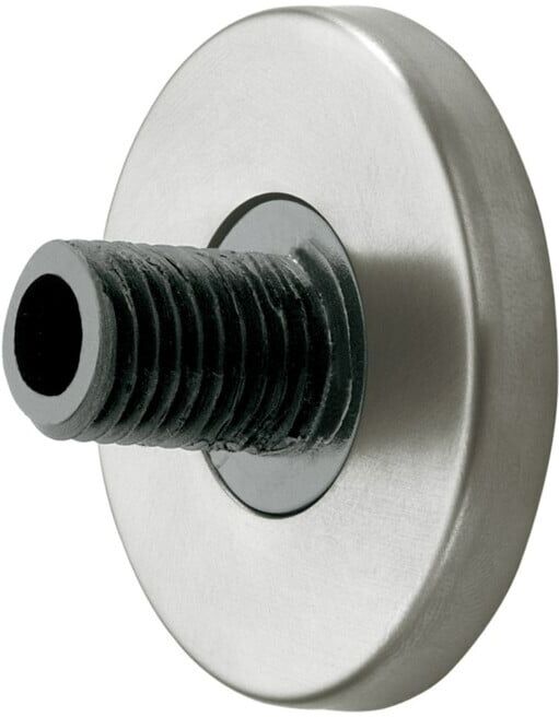 Keuco Fixation murale Plan m, aluminium argenté anodisé/noir (14935170000)