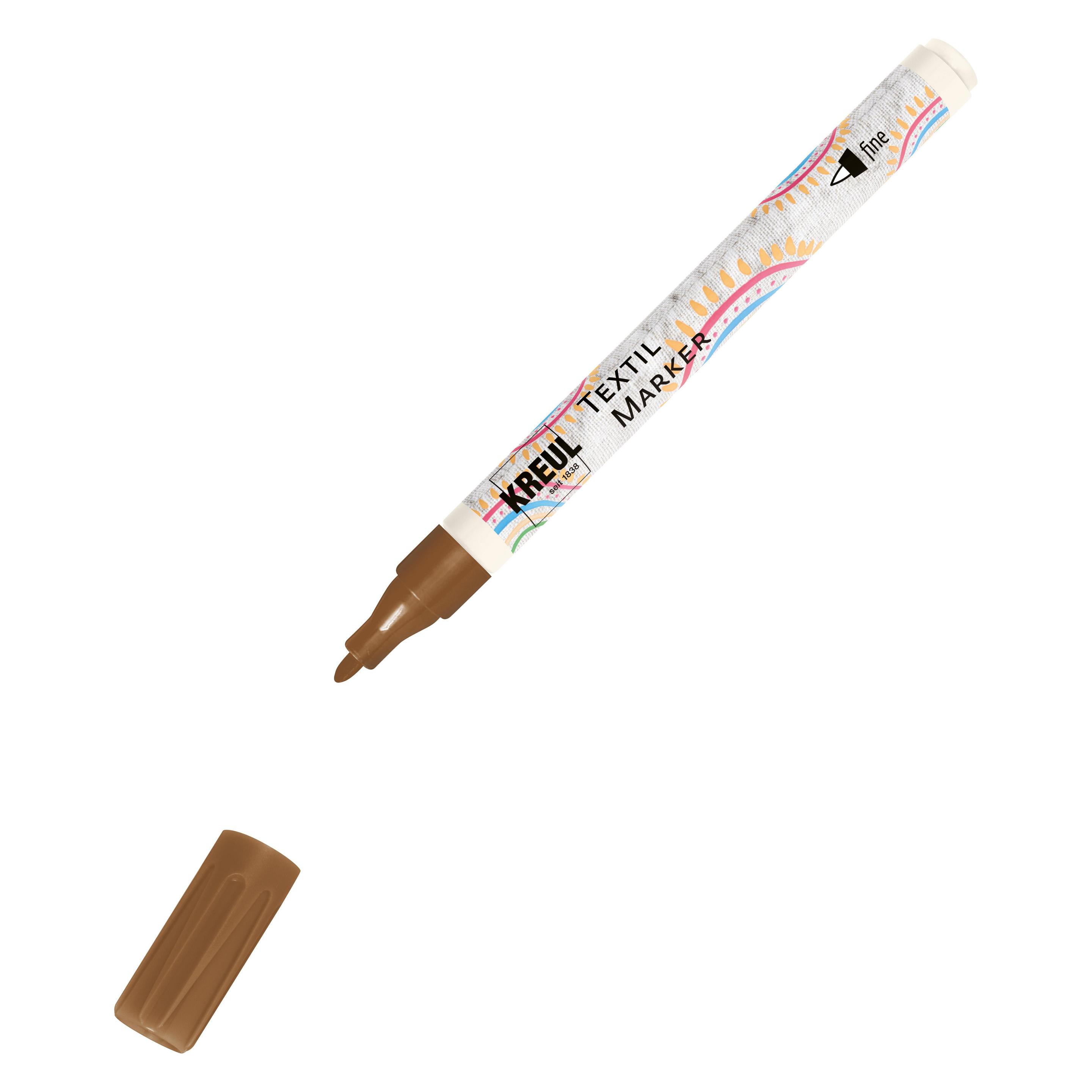 Kreul Stoffmalstift, Textilmarker Javana texi mäx Sunny fine für helle Stoffe (1x) (23244963)