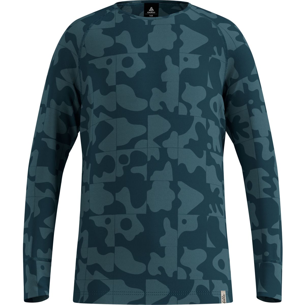 Odlo Active Warm Graphic Kids tapestry - reflecting pond (21818) 104 159569-21818-104