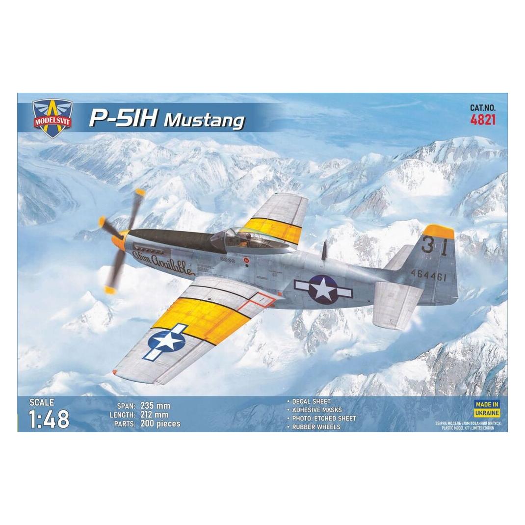 Modelsvit P-51H Mustang WWII fighter (in USAF service) (MSVIT4821)