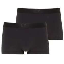 Jockey 2P Short Trunks Schwarz Polyamid Medium Herren